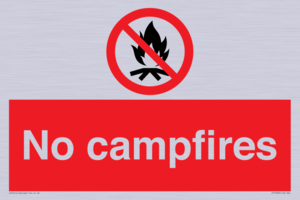 No campfires