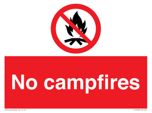 No campfires
