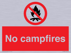 No campfires
