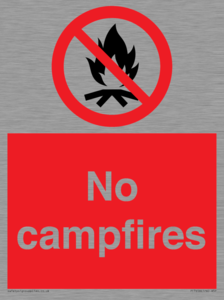 No campfires