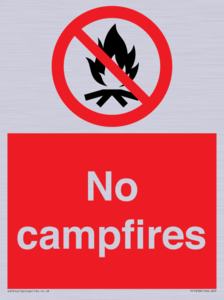No campfires