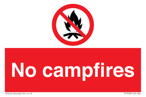 No campfires
