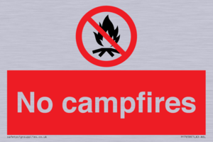 No campfires