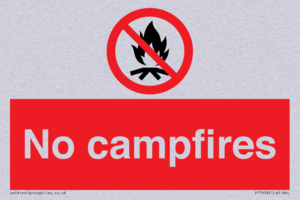 No campfires