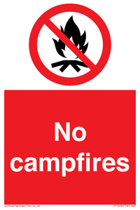 No campfires