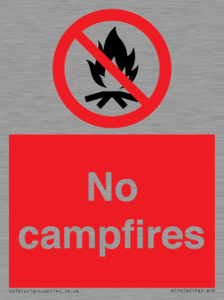 No campfires