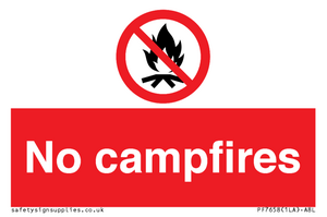 No campfires