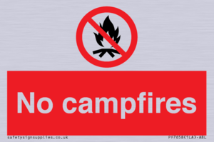 No campfires