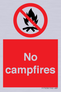 No campfires
