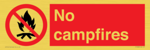 No campfires