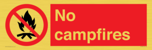 No campfires
