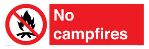 No campfires