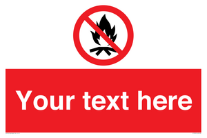 Custom prohibition No campfire