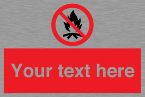 Custom prohibition No campfire