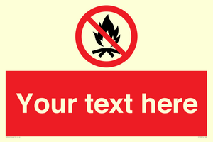 Custom prohibition No campfire