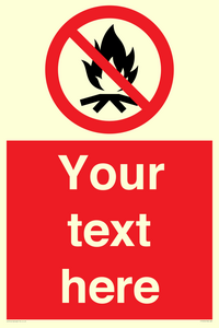 Custom prohibition No campfire