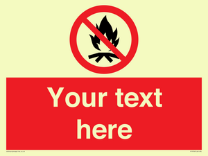 Custom prohibition No campfire