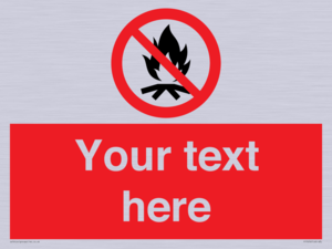 Custom prohibition No campfire