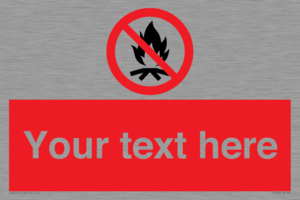 Custom prohibition No campfire