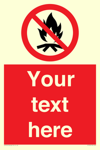 Custom prohibition No campfire