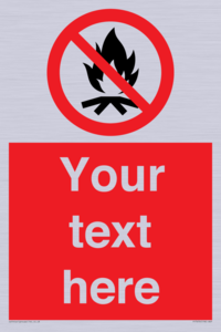 Custom prohibition No campfire