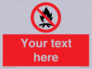 Custom prohibition No campfire