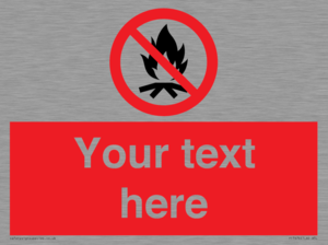 Custom prohibition No campfire