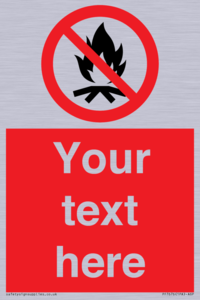 Custom prohibition No campfire