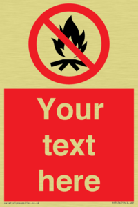 Custom prohibition No campfire