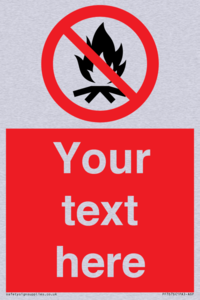 Custom prohibition No campfire