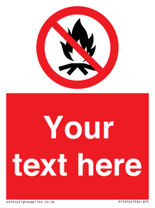 Custom prohibition No campfire