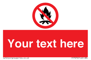 Custom prohibition No campfire