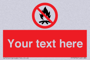 Custom prohibition No campfire