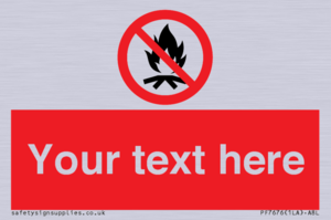 Custom prohibition No campfire