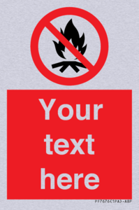 Custom prohibition No campfire