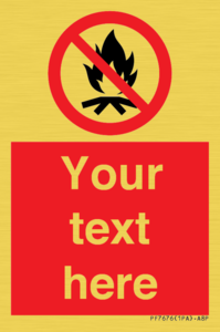 Custom prohibition No campfire