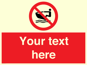 Custom No personal water craft