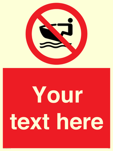 Custom No personal water craft