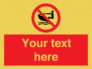 Custom No personal water craft