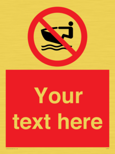 Custom No personal water craft