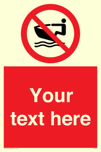 Custom No personal water craft