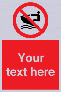 Custom No personal water craft