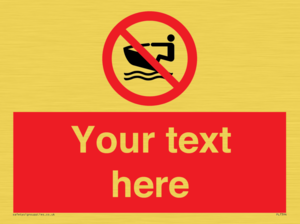 Custom No personal water craft