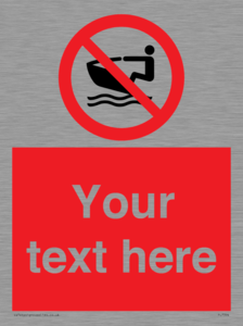 Custom No personal water craft