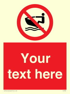 Custom No personal water craft