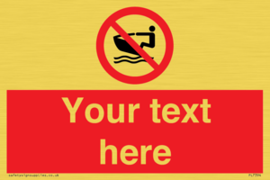 Custom No personal water craft