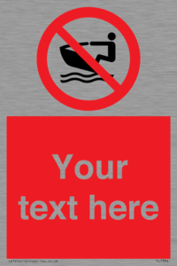 Custom No personal water craft