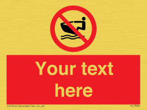 Custom No personal water craft