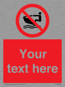 Custom No personal water craft