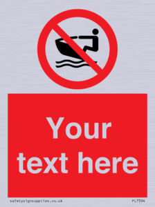 Custom No personal water craft